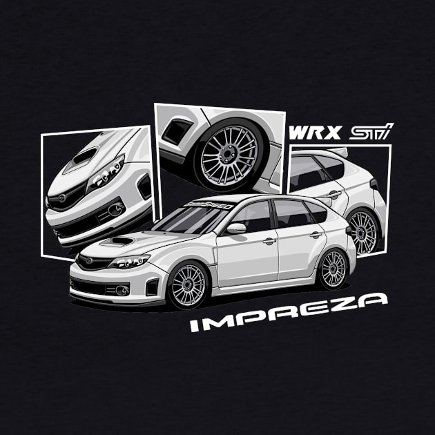 Impreza WRX STI, JDM by T-JD